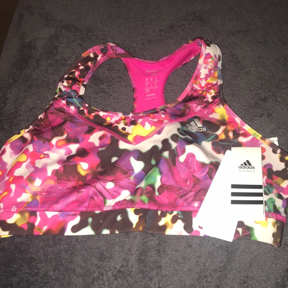 Adidas Techfit sports bra